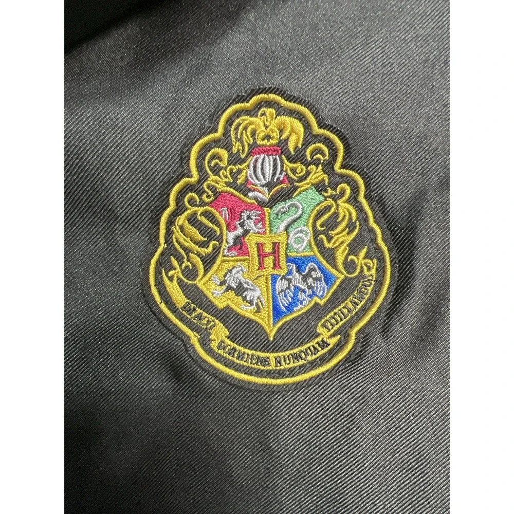 Harry Potter Hufflepuff Robe Cloak Hood Wizard Costume Cosplay Durable See Measu